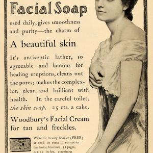 1904 Ad Andrew Jergens Company Woodbury's Facial Soap - ORIGINAL TOM3 Free Shipping For Sale