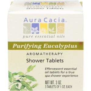 Aura Cacia - Shower Tablet Eucalyptus Purifying, 3 Oz - Pack of 3 Cheap Pictures