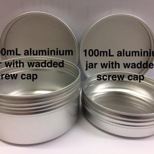 200ml Aluminium Jar with Screw Cap Browse Cheap Pice