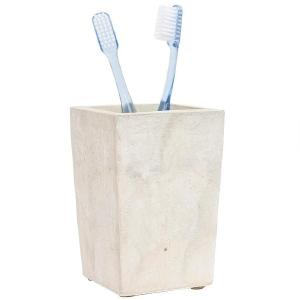 Andria Pearlized Capiz Shell Brush Holder Buy Cheap Popular