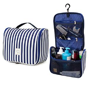 7Senses Hanging Toiletry Bag - Large Capacity Travel Bag for Women and Men - Toiletry Kit, Cosmetic Bag, Makeup Bag - Travel Accessories,Navy Blue Browse For Sale