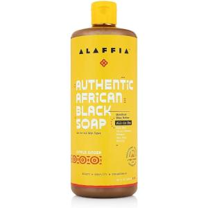 Alaffia - All in One Citrus Ginger Authentic African Black Soap, 32 Oz Outlet Best Pices