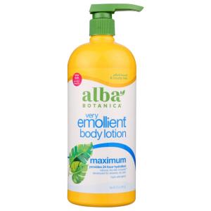 Alba Botanica - Emollient Body Lotion for Dry Skin, 32 Oz - Pack of 1 Online Online Original