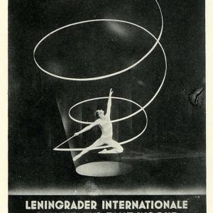 1936 Print Leningrad International Ballet Dance Week Russia Leningrader PO6 Discount Shop