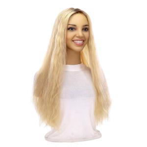 24" Divine Lace Top Topper Platinum Blonde Wavy Sale Purchase