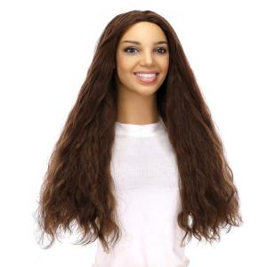 24" 3/4 Bandfall Wig Medium Brown Babylight Wavy Official For Sale