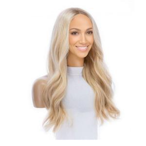 24" Divine Lace Top Topper Platinum Blonde Reliable