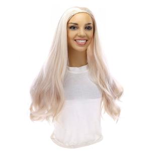 24" 3/4 Bandfall Wig Ice Blonde Cheap Nicekicks