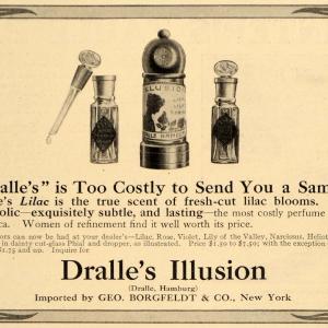 1912 Ad Geo. Borgfeldt Dralle's Illusion Perfume Lilac - ORIGINAL GH2 Buy Cheap New