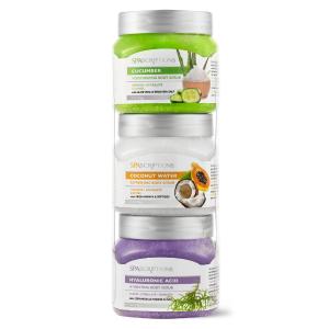 3-Pack Exfoliating Body Scrub Set Cheap Sale Manchester