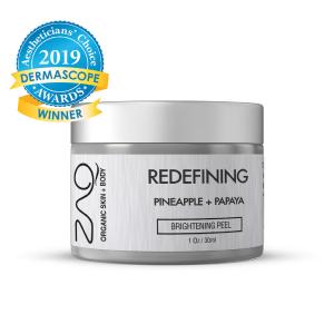 ZAQ Organic Redefining Brightening Peel - Pineapple   Papaya by ZAQ Skin & Body Sale Popular
