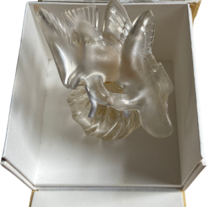 60s/70s Lalique France Nina Ricci Lair Du Temps Perfume By Nina Ricci Bottle Made by Lalique. Cheap Sale Online