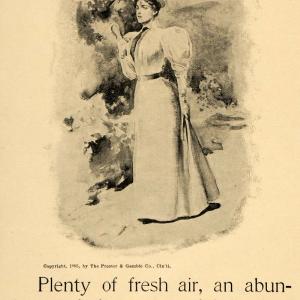 1895 Ad Proctor & Gamble Ivory Soap Clear Complexion - ORIGINAL ADVERTISING LHJ4 Clearance From China