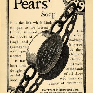 1895 Ad Pears' English Complexion Bath Soap Chain Links - ORIGINAL TFO1 Buy Cheap Cheap