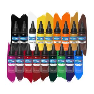 Dark Skin Set- Intenze Tattoo Ink - 18 Bottles - 2oz Official Cheap Online