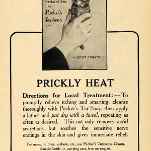1909 Ad Direction for Treatment Packers Tar Soap Kitten - ORIGINAL TOM1 Discount For Nice