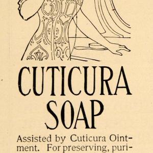 1909 Ad Cuticura Toilet Bath Soap Beauty Products - ORIGINAL ADVERTISING EM2 Discount Brand New Unisex