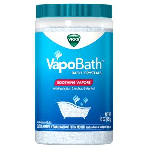 Vicks VapoBath Soothing Vapors Bath Crystals - Eucalyptus, Camphor, Menthol - 15 oz Bath Salts From China Sale Online