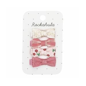Wildflower Mini Bow Hair Clips by Rockahula Clearance Find Great