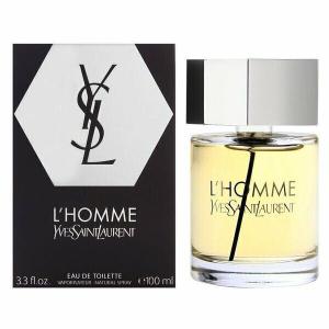 Ysl L'Homme Yves Saint Laurent 3.3 oz 100 ml Eau De Toilette Spray Men For Sale For Sale