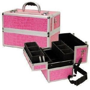 8.5 In. Beauty Case W Sliding Trays Clearance Inexpensive