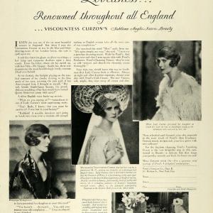 1928 Ad Pond's Extract Co Cream Lady Viscountess Curzon - ORIGINAL MCC4 Footlocker Cheap Online