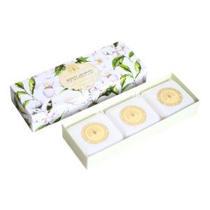 White Jasmine & Sandalwood Triple Soap Bars Gift Set 3x100g Sale Pick A Best