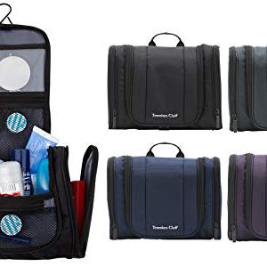Travelers Club 11" Toiletry Kit Travel Accessory, Charcoal, 11 Inch Real Cheap Online
