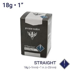 18g Sterilized 1" Body Piercing Needles  Box of 100 Free Shipping Geniue Stockist