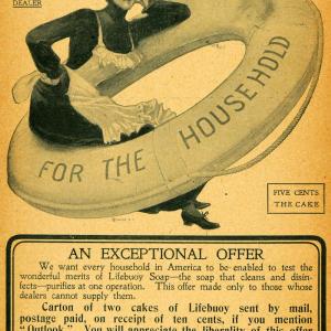 1902 Ad Lifebuoy Soap Lever Brothers House Maid Clean - ORIGINAL TOM3 Outlet Fashionable