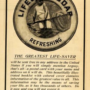 1902 Ad Lever Lifebuoy Soap Child Fishing Net Personal Hygiene Toiletries ARG1 Latest