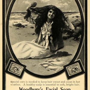 1902 Ad Andrew Jergens Co Woodbury Facial Soap Beach - ORIGINAL ADVERTISING EM2 Clearance For Cheap