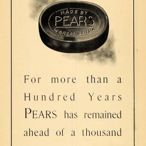 1902 Ad Pears Soap Great Britain - ORIGINAL ADVERTISING GH2 Cheap Sale Marketable