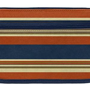 Baggallini Wedge Cosmetic Case, Pacific Stripe Outlet Clearance