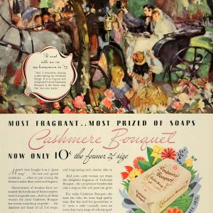 1934 Ad Cashmere Bouquet Wedding Carriage Ride Soap - ORIGINAL ADVERTISING SEP3 Sale 100% Original