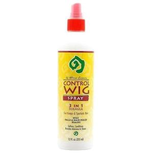 African Essence Control Wig Spray 3 in 1 Formula For Human & Synthetic Hair 355ml Outlet Best Sale