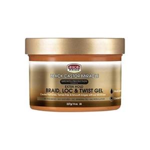 African Pride Black Castor Miracle Braid, Loc & Twist Gel 227g Outlet Wiki