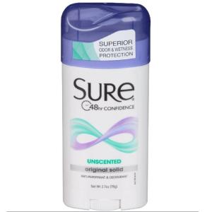 Sure Wide Anti-Perspirant Deodorant Original Solid Unscented 2.70 oz Clearance Footlocker Pictures