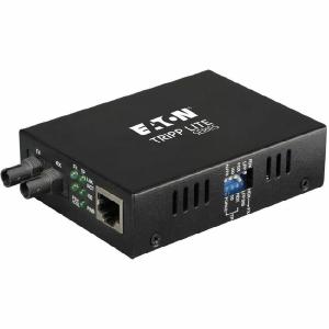 Tripp Lite by Eaton Multimode Fiber to Ethernet Media Converter 10/100BaseT to 100BaseFX-ST 2km 1310nm - 1 x RJ-45 , 1 x ST Duplex - 10/100Base-TX, 100Base-FX Newest