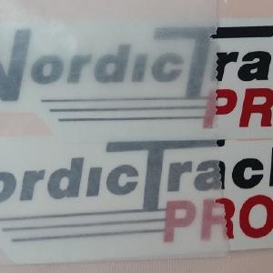 NordicTrack PRO Skier / Ski Machine DECAL Set w/ Extra (2   1 FREE) for Wood Sideboards Cheap Online Store