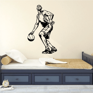 Basketball Wall Decal - Vinyl Decal - Car Decal - CDS088 Free Shipping Cheap