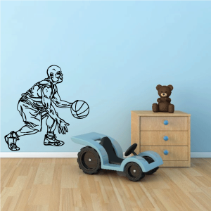 Basketball Wall Decal - Vinyl Decal - Car Decal - CDS086 Free Shipping Big Sale