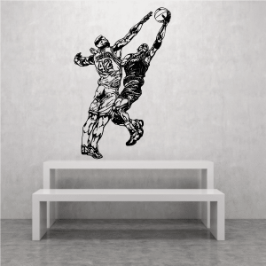 Basketball Wall Decal - Vinyl Decal - Car Decal - CDS075 Fashionable For Sale