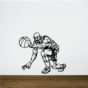 Basketball Wall Decal - Vinyl Decal - Car Decal - CDS074 Cheap High Quality