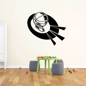 Basketball Wall Decal - Vinyl Decal - Car Decal - CDS128 Sale Cheap Pice