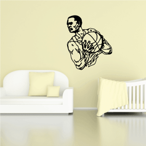 Basketball Wall Decal - Vinyl Decal - Car Decal - CDS048 Choice Cheap Pice