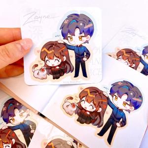 Zayne Sticker (water resistant vinyl) [Love and Deep Space] Cheap Sale 2025