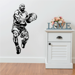 Basketball Wall Decal - Vinyl Decal - Car Decal - CDS078 Free Shipping For Sale