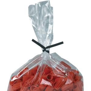 6 x 5/32 Black Plastic Twist Ties 2000/Case Outlet Good Selling