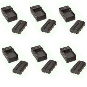 Bescor BCK108 6 Pack NPF Battery and Charger Kit Clearance Inexpensive